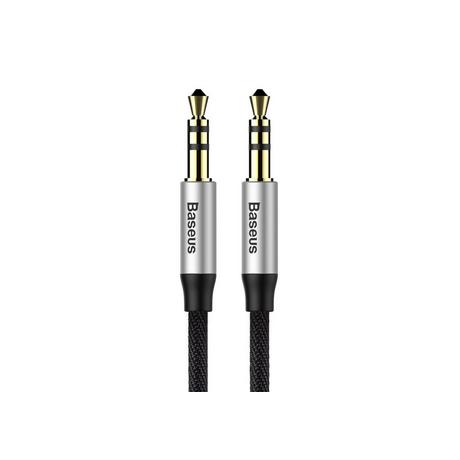 Baseus  Baseus CAM30CS1 cavo audio 1,5 m 3.5mm Nero, Argento 