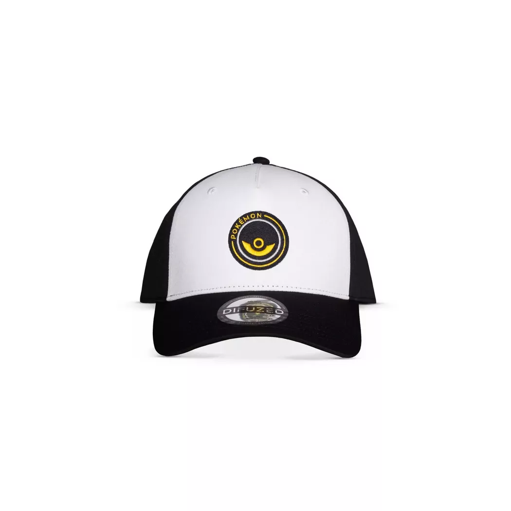 Difuzed - Mütze Baseball Pokemon Pokéball U, für Herren, Gelb Bunt, One Size