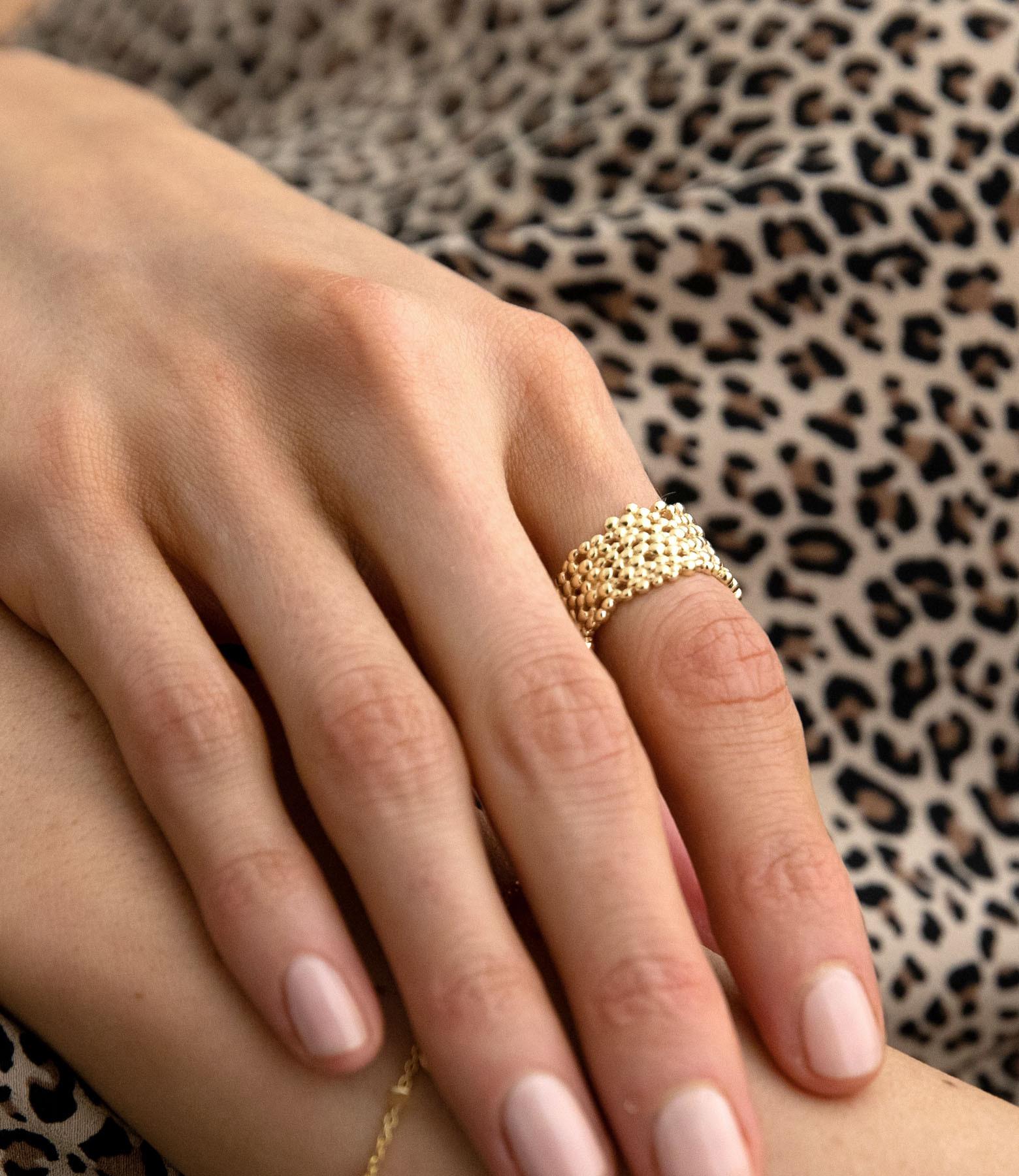 PHANTASYA  Bague 1896 Plaqué rhodium 