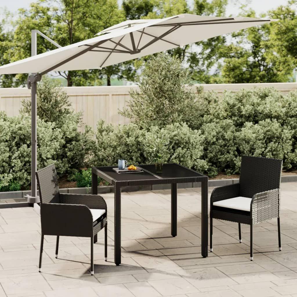 VidaXL set da pranzo da giardino Polirattan  