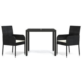 VidaXL set da pranzo da giardino Polirattan  