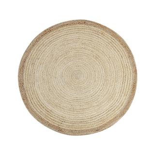 Beliani Tapis en Jute Boho MENEMEN  