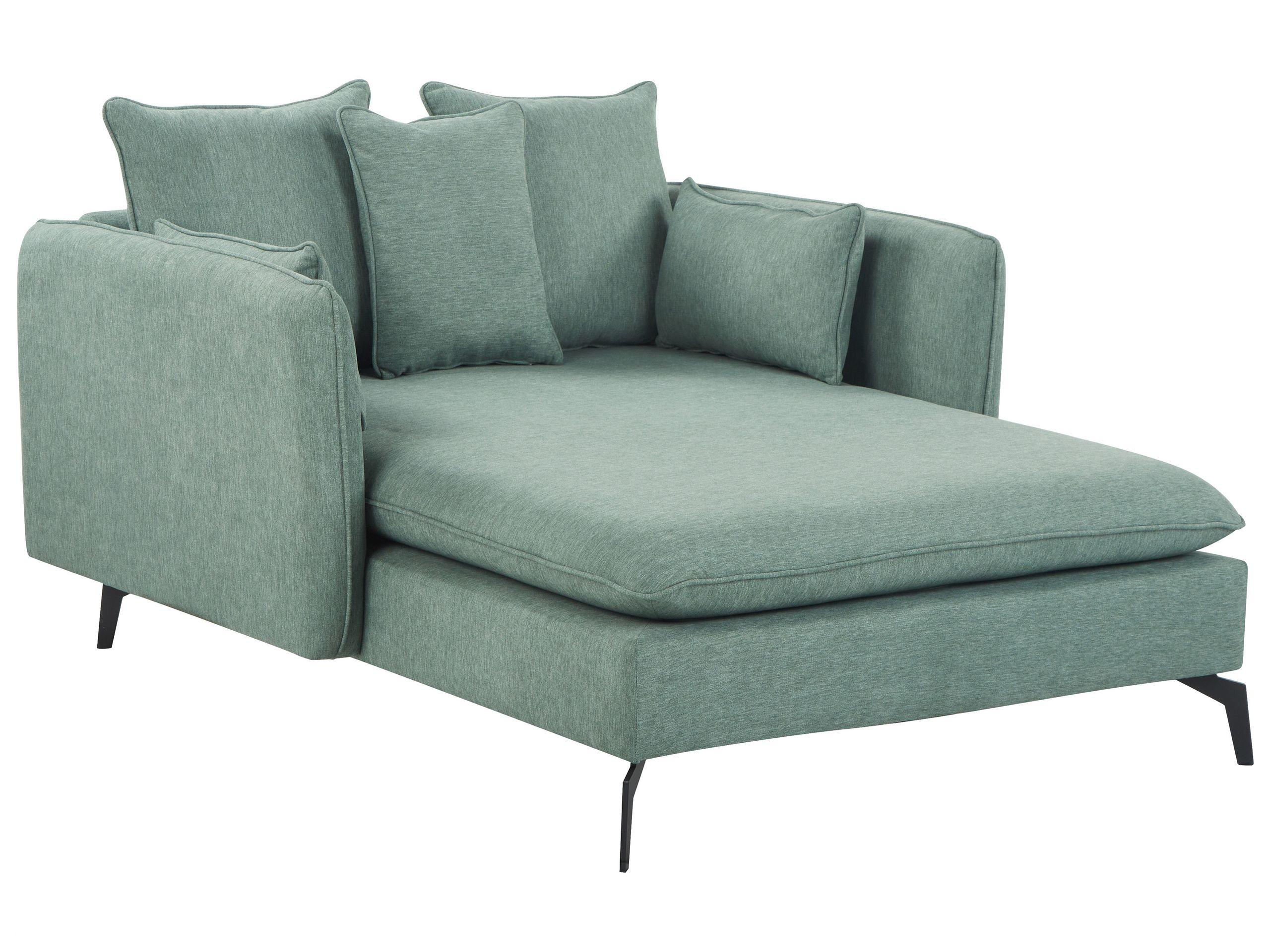 Beliani Chaise longue en Polyester Moderne CHARMES  