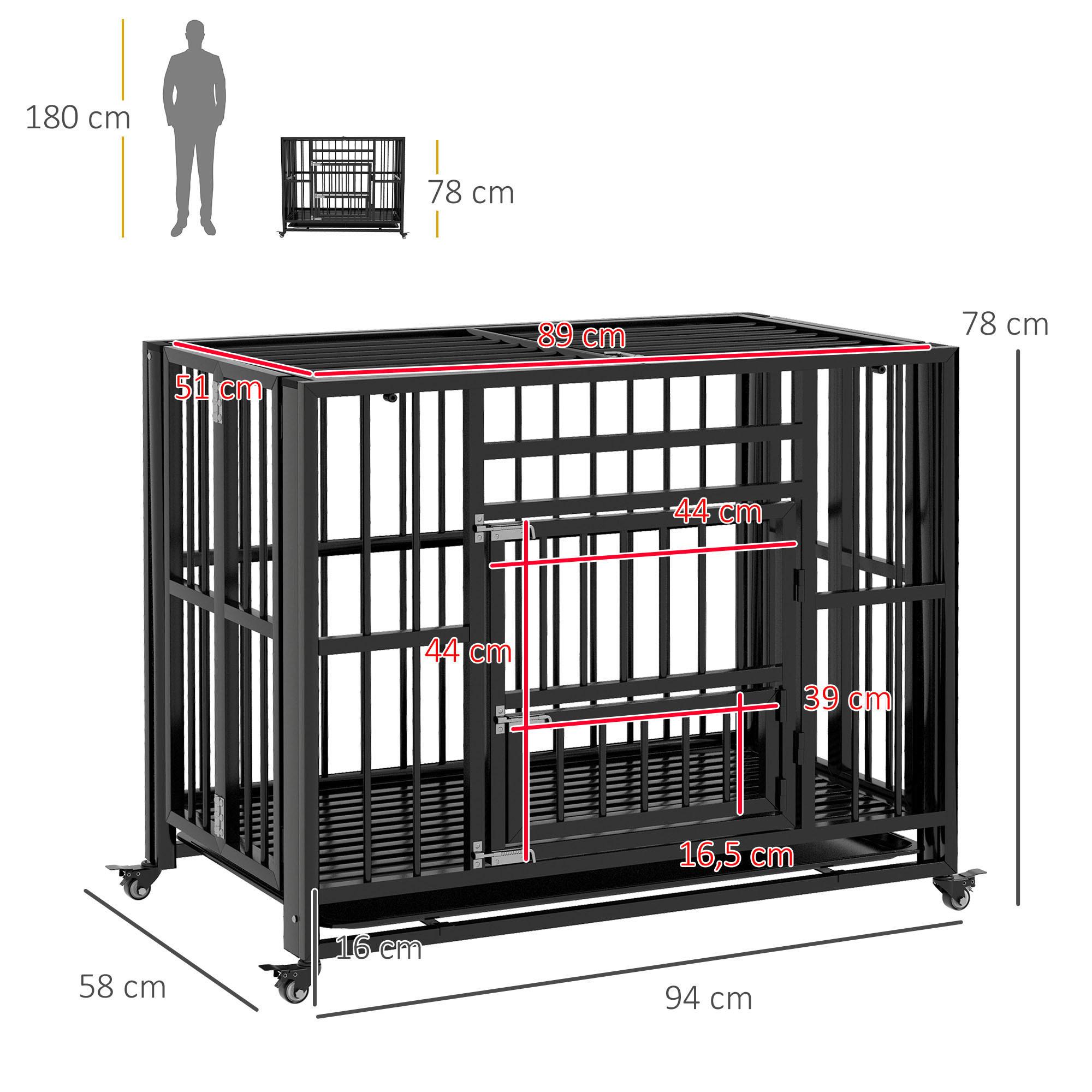 PawHut  Cage à chien 