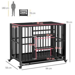 PawHut  Cage à chien 