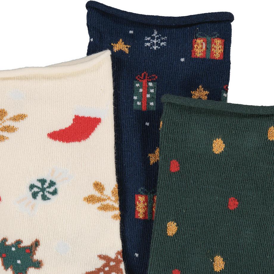 La Redoute Collections Confezione da 3 calze natalizie  