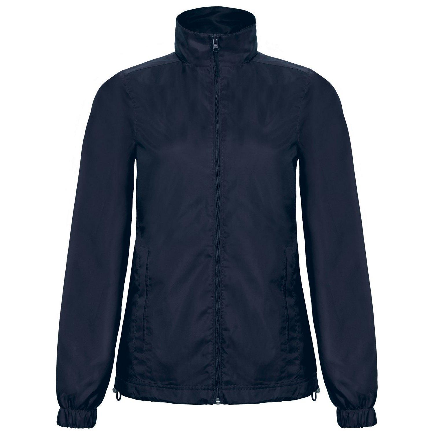 Image of B&c Id.601 Wind Jacke Mit Kapuze, Wasser Abweisend Damen Marine S