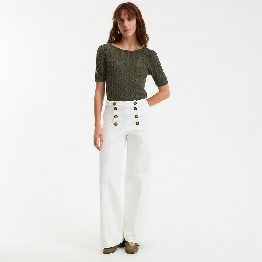 La Redoute Collections Pullover in Maglia Fine Girocollo  