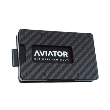 Aviator Smart Wallet Slide, Carbon Fiber mit AirTag Clip