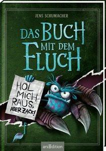 Das Buch mit dem Fluch - Hol mich raus, aber zack! (Das Buch mit dem Fluch 2) Schumacher, Jens; Berger, Thorsten (Illustrationen) Copertina rigida 