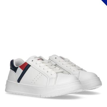 scarpe da basket da flag low