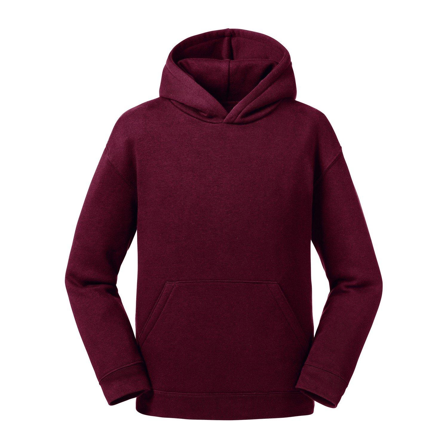 Image of Authentic Sweatshirt Mit Kapuze Mädchen Weinrot 146/152