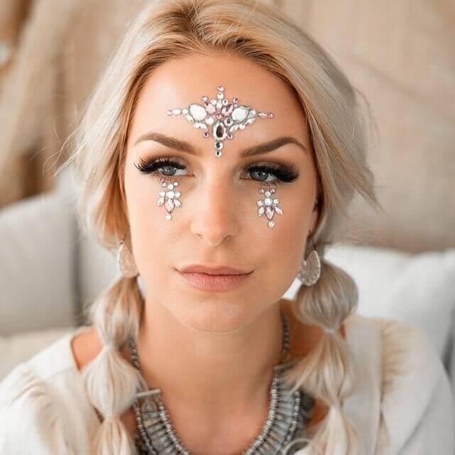 VBEAUTY  Face Jewels #rebelbeauty 