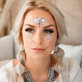 VBEAUTY  Face Jewels #rebelbeauty 