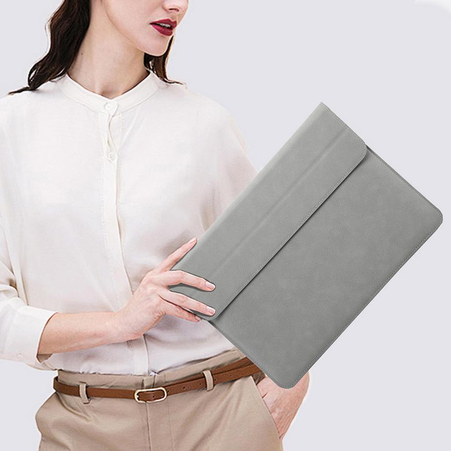 Only-bags.store Pochette pour ordinateur portable avec fonction de support  