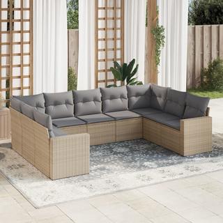 VidaXL Garten sofagarnitur poly-rattan  