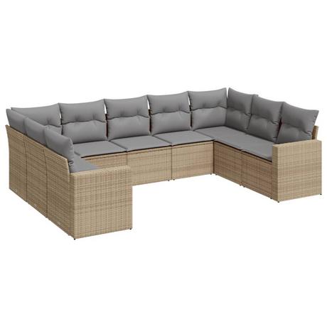 VidaXL Garten sofagarnitur poly-rattan  