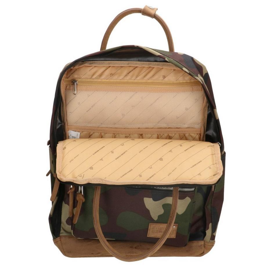 Enrico Benetti Santiago 17 Camouflage Rucksack  
