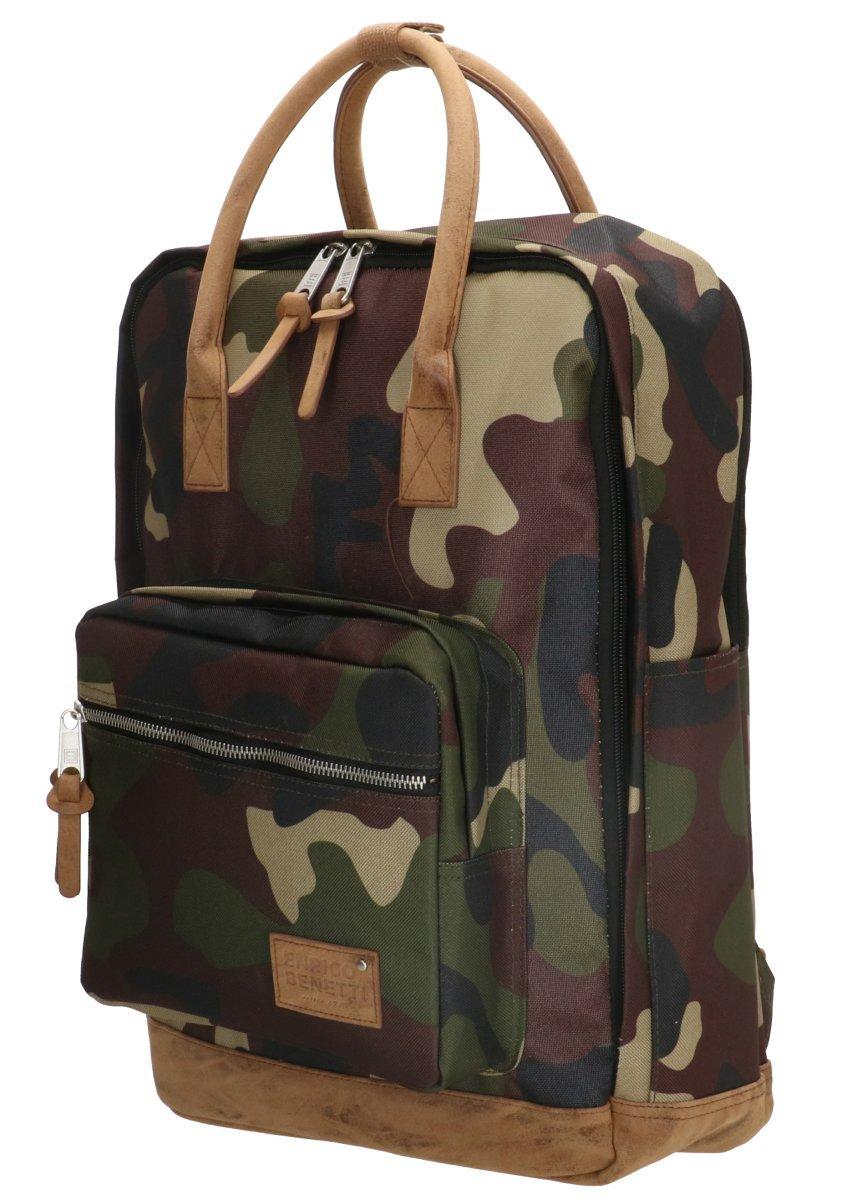 Enrico Benetti Santiago 17 Camouflage Rucksack  