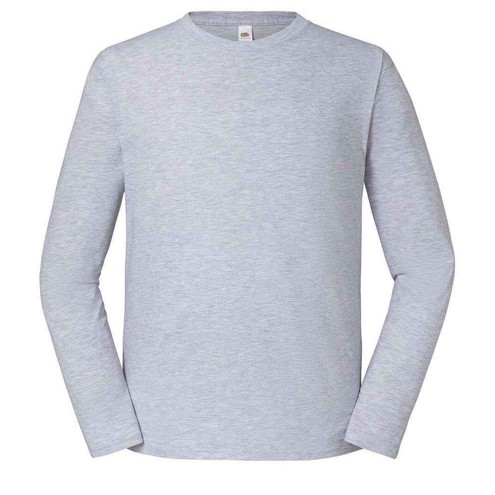 Image of Iconic 195 Premium Tshirtlangärmlig Damen Grau XXL
