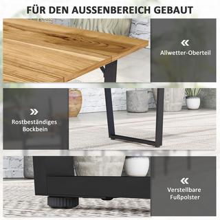 Outsunny Gartentisch  