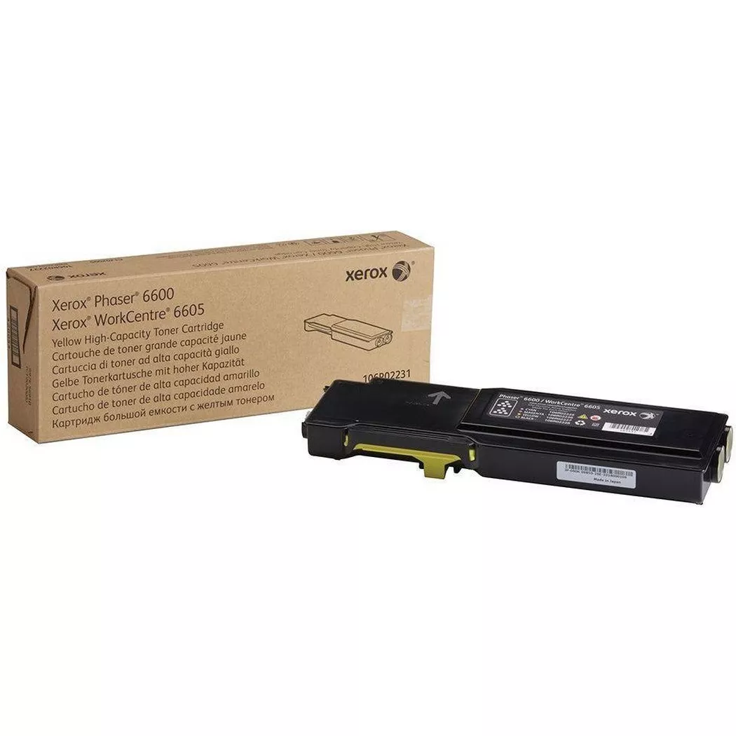 XEROX – Toner-Modul HY yellow 106R02231 Phaser 6600 6000 Seiten, One Size