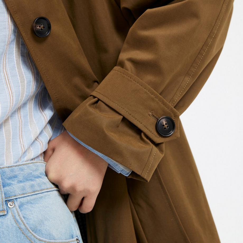 La Redoute Collections Oversize Trenchcoat mit Knopfleiste  