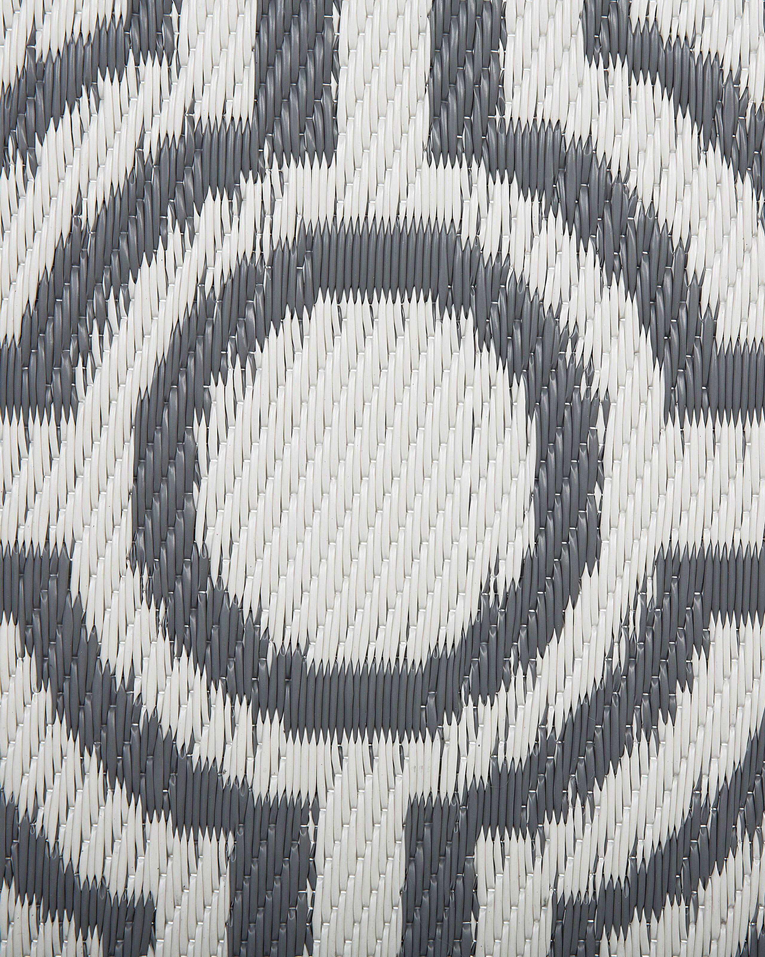 Beliani Outdoorteppich aus Polypropylen Modern BIDAR  