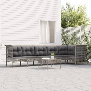 VidaXL Garten lounge set poly-rattan  