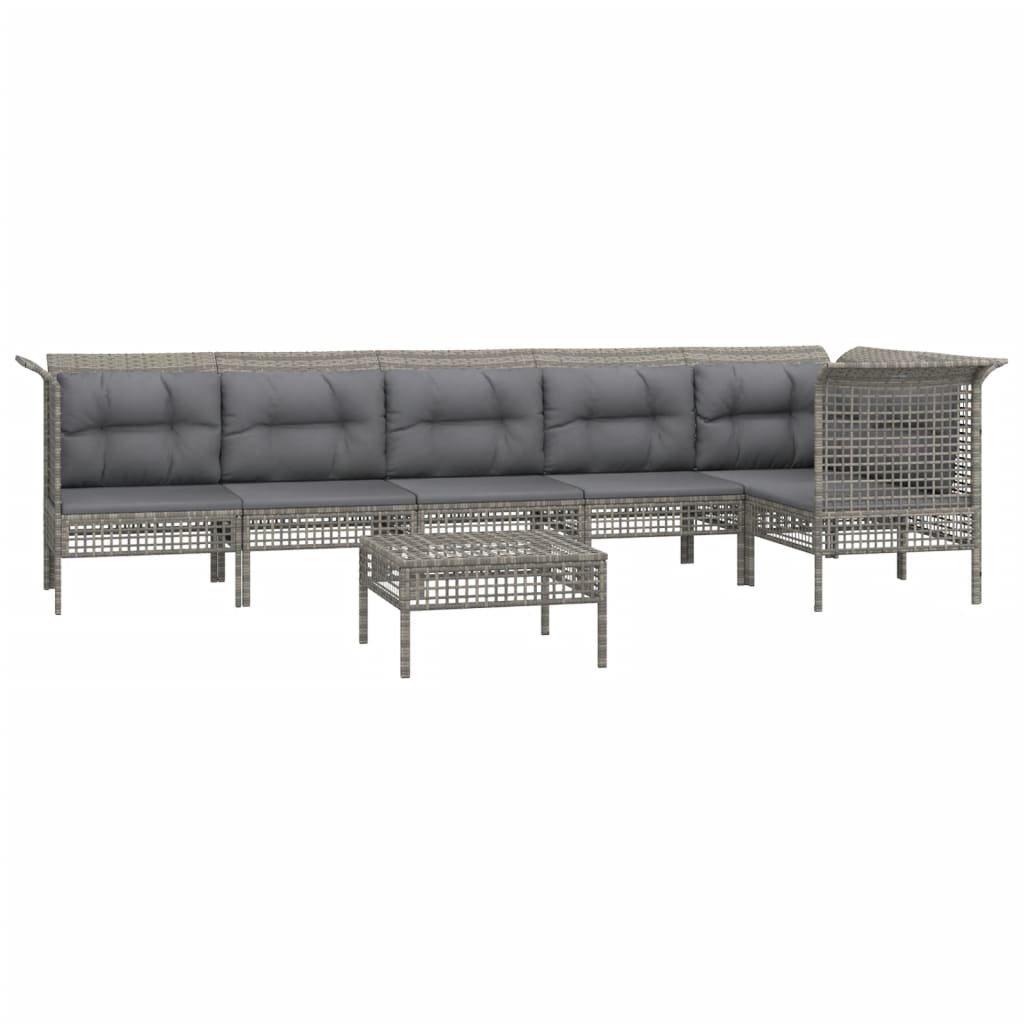 VidaXL Garten lounge set poly-rattan  