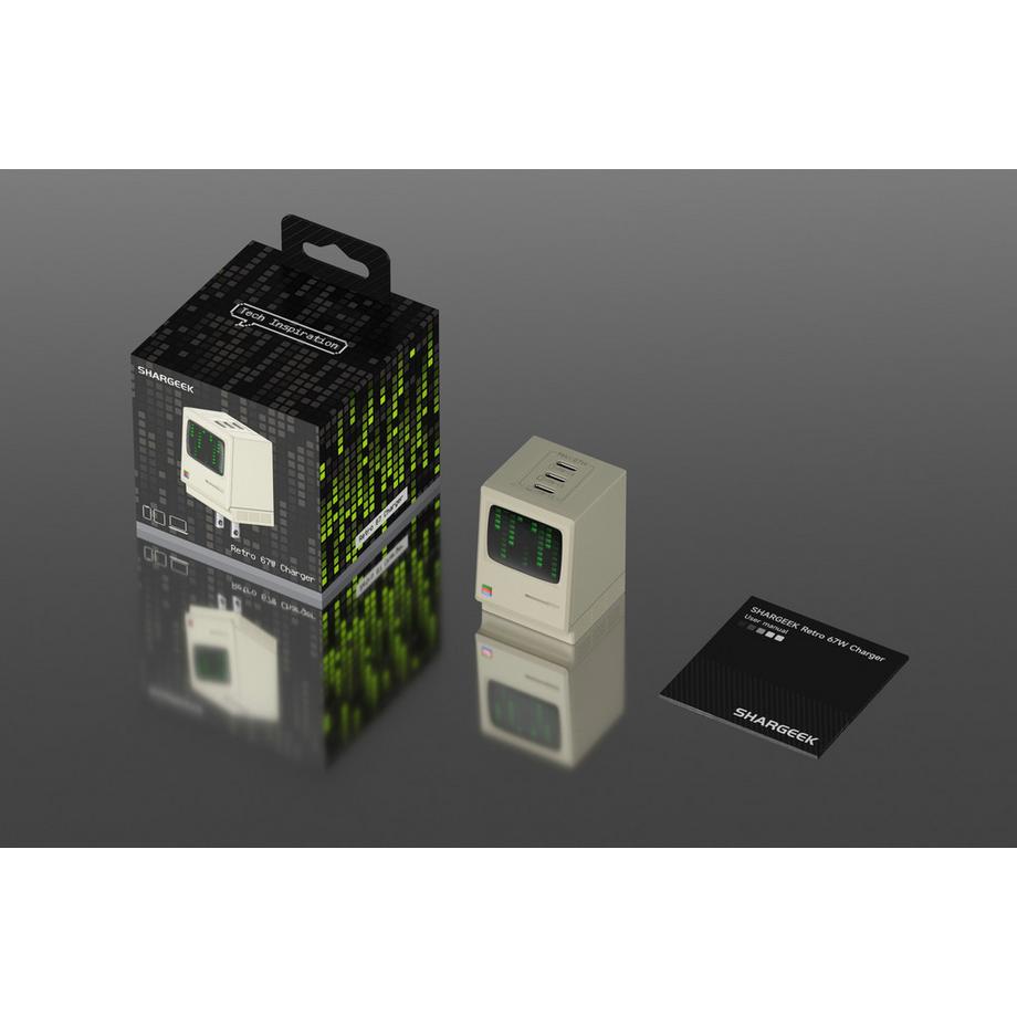 Sharge  Sharge 67W GAN Retro-Ladegerät 