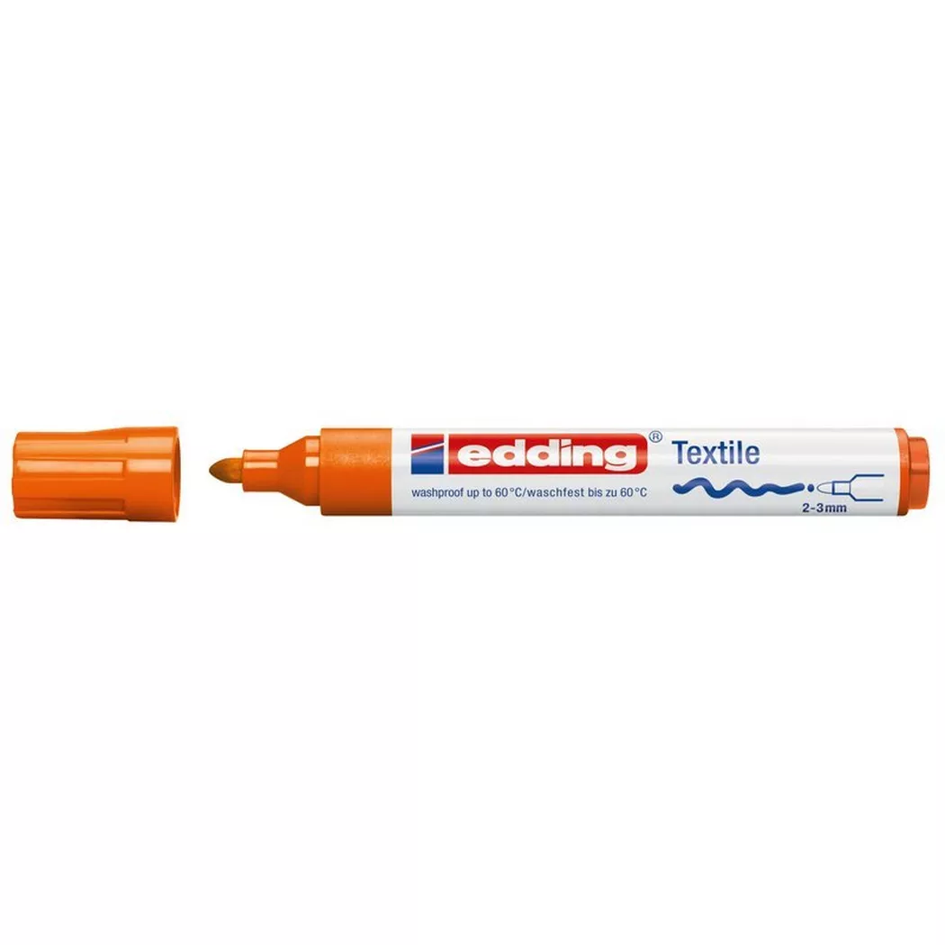 Edding -  Textil-Marker 4500 2-3mm 4500-6 orange