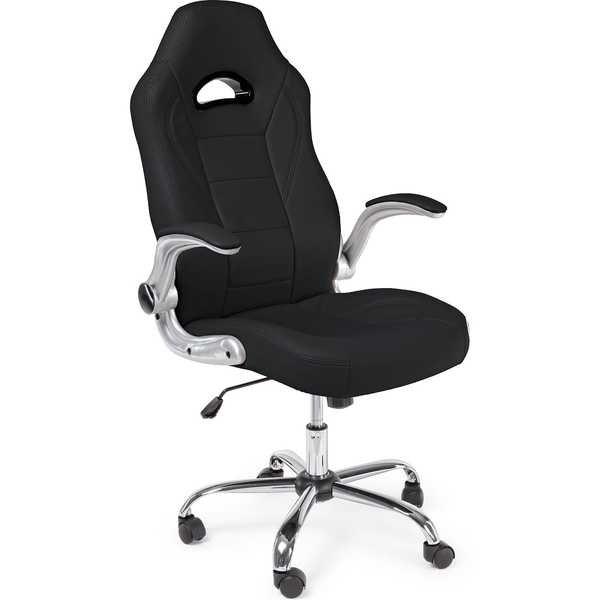 Image of Bürosessel Boneville mit Armlehne Schwarz Bürosessel Boneville mit Armlehne Schwarz