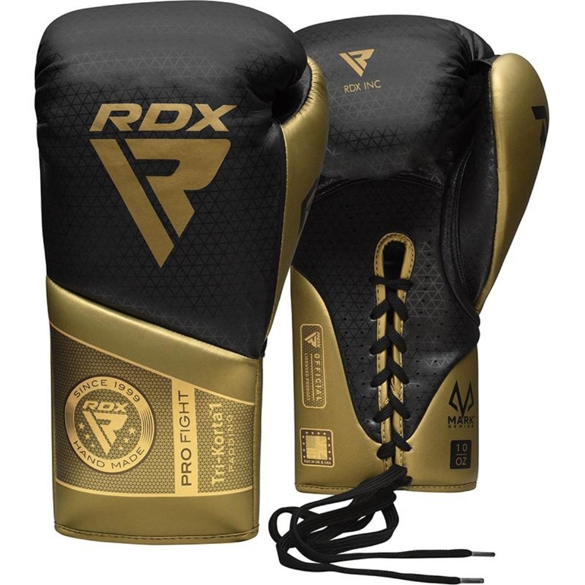 Image of Rdx Boxhandschuhe K1 Mark Pro Fight Unisex Gelbgold 10