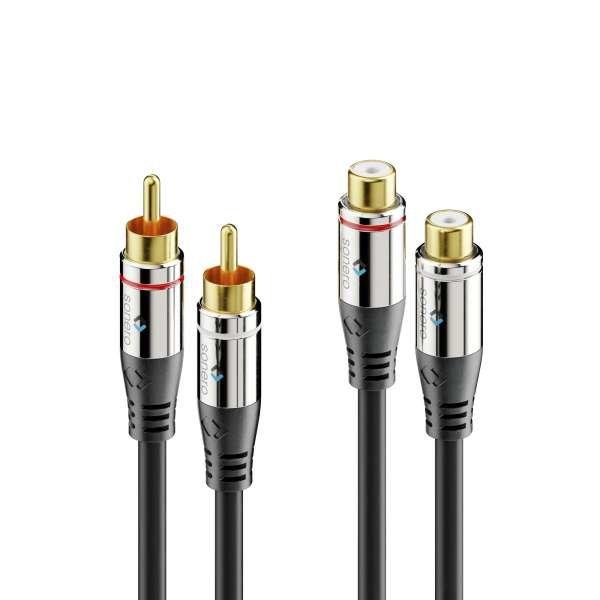 sonero  sonero S-AC710-100 cavo audio 10 m 2 x RCA Nero 