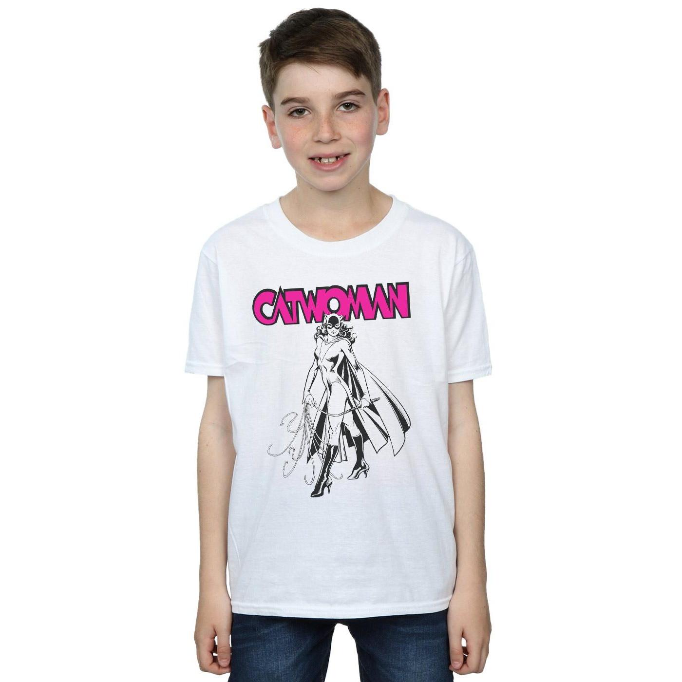 DC COMICS  Tshirt CATWOMAN WHIP 