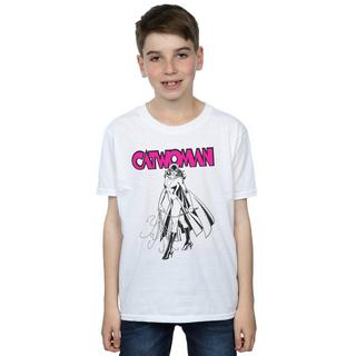 DC COMICS  Tshirt CATWOMAN WHIP 