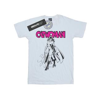 DC COMICS  Tshirt CATWOMAN WHIP 