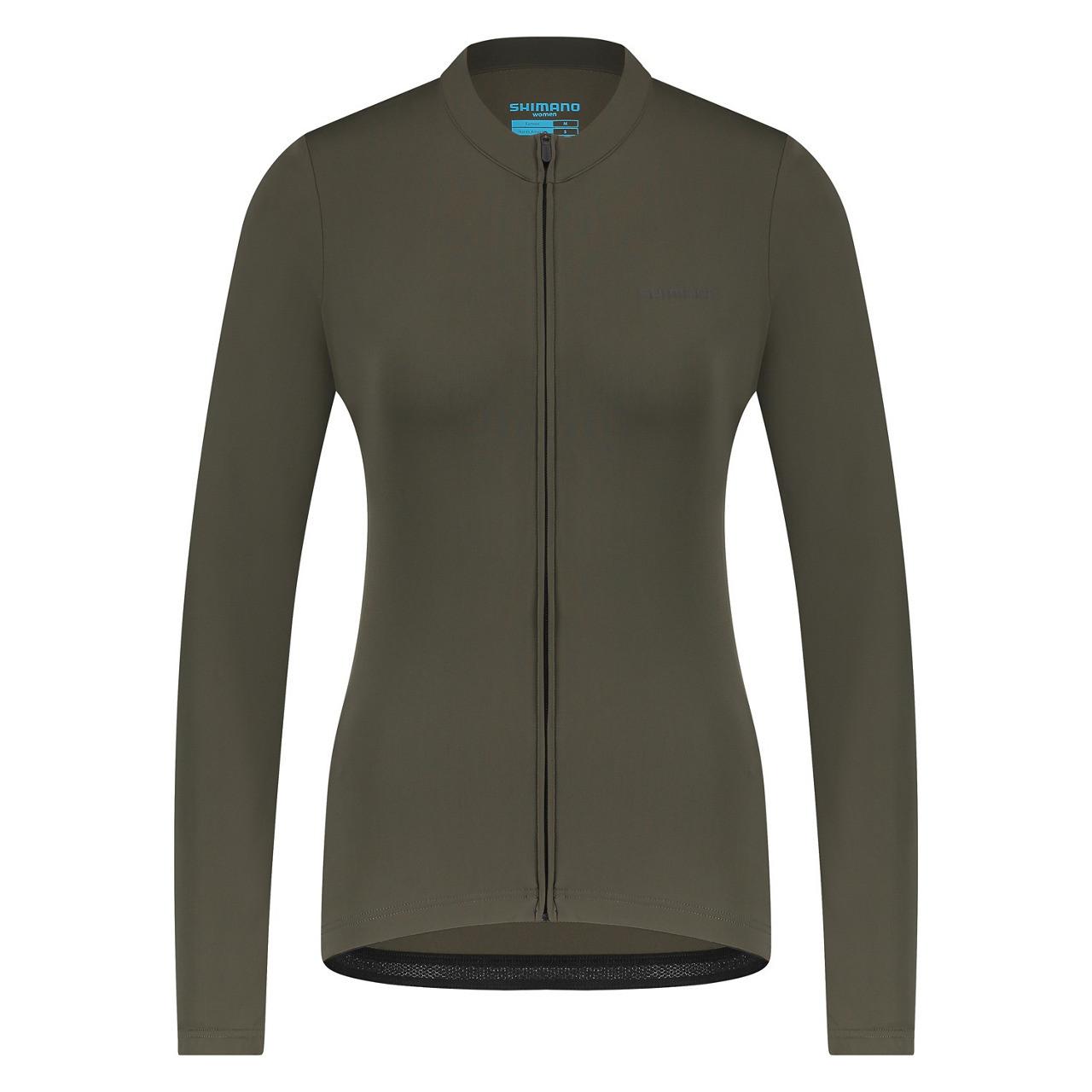 SHIMANO  Langarmtrikot Frau  thermal Kaede 