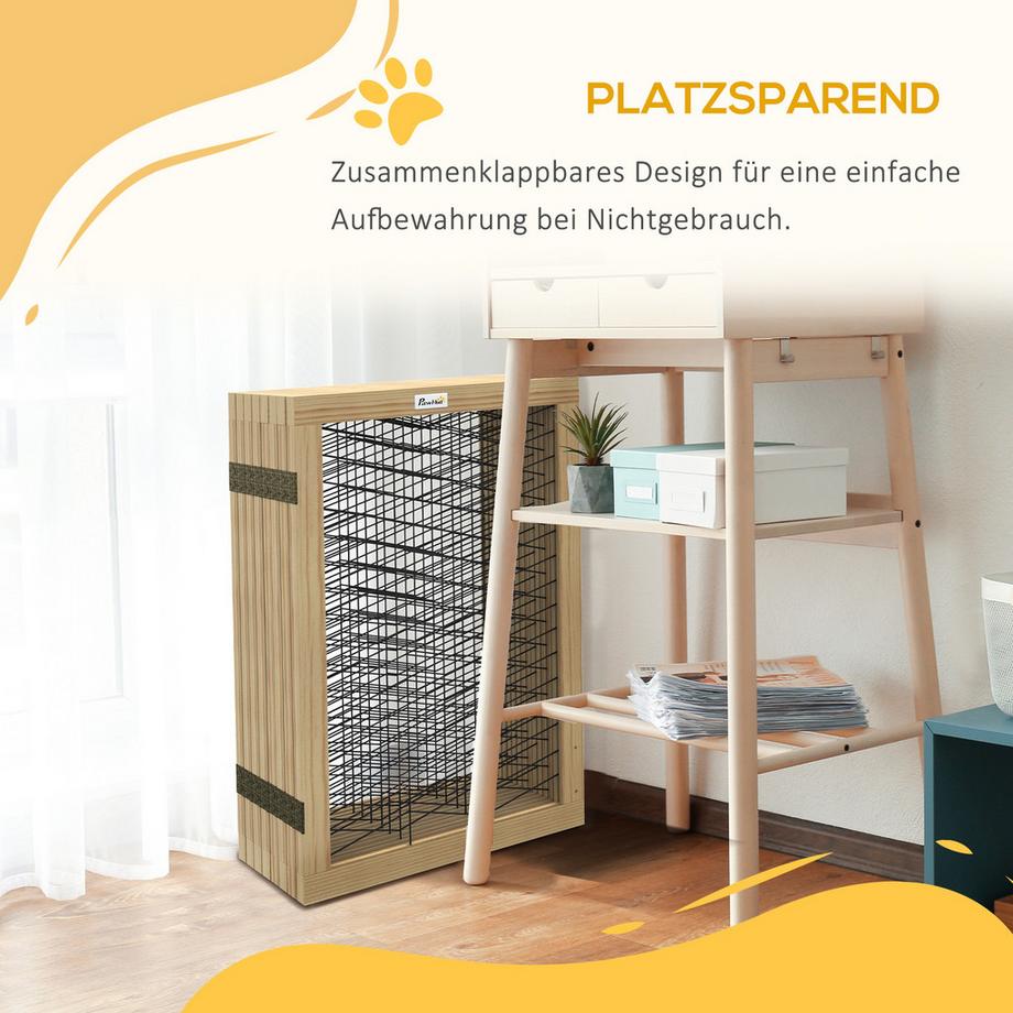 PawHut  Hunde-Absperrgitter 