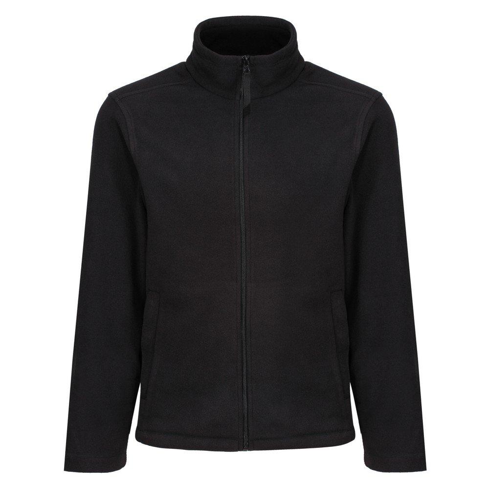 Image of Microfleecejacke Herren Schwarz 4XL