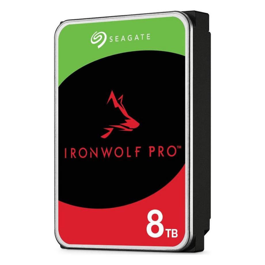 Seagate  IronWolf Pro ST8000NT001 disco rigido interno 8 TB 7200 Giri/min 256 MB 3.5" Serial ATA III 