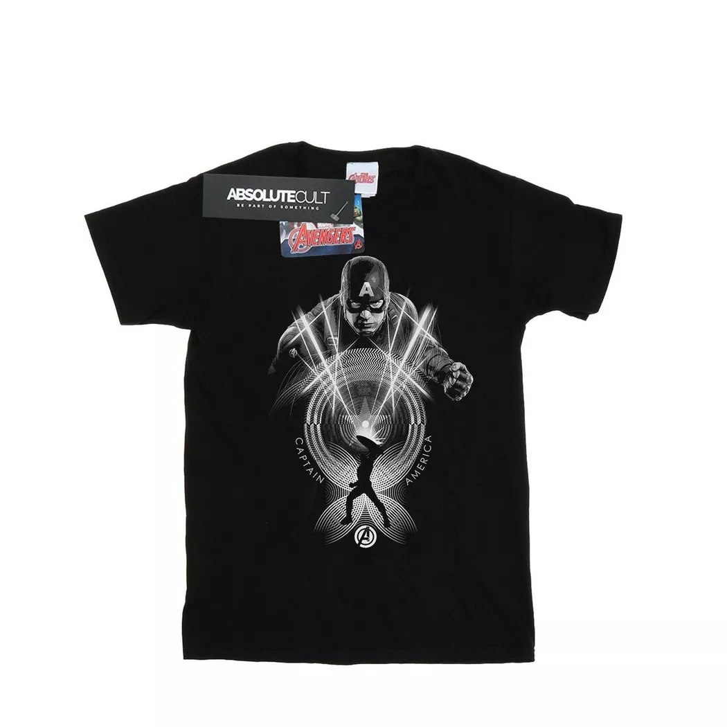 MARVEL - TShirt, für Damen, Schwarz, Größe S