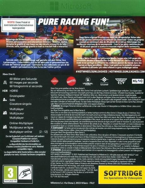 GAME  Hot Wheels Unleashed Day One Edition Premier jour Allemand, Anglais Xbox One 