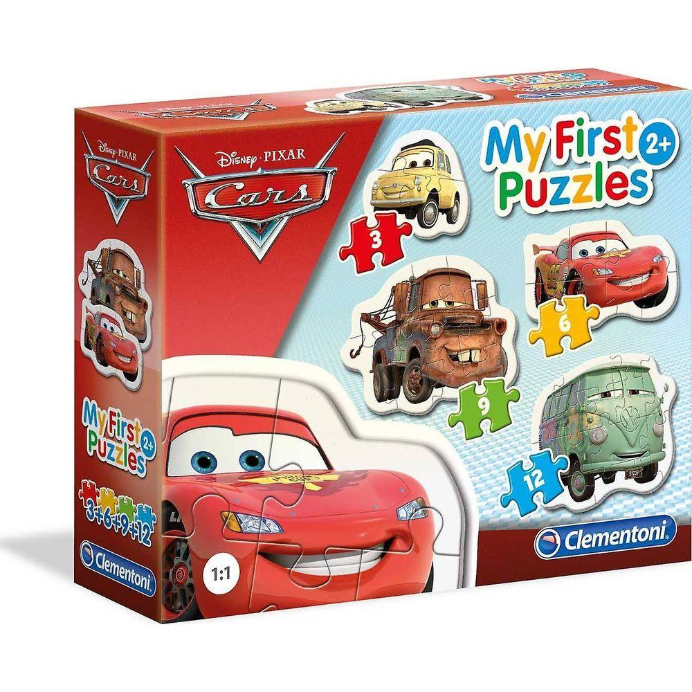 Clementoni  Puzzle Disney Cars (3-6-9-12) 