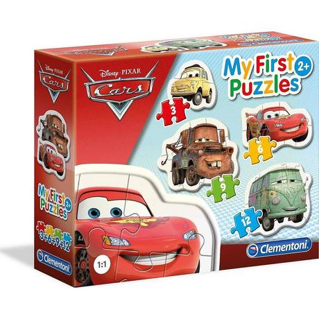 Clementoni  Puzzle Disney Cars (3-6-9-12) 