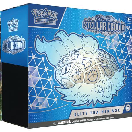 Pokémon  TCG: Scarlet & Violet-Stellar Crown (SV07) Elite Trainer Box - EN 