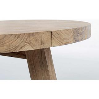 mutoni Table basse Bolivar ronde 80x80 Teck FSC  