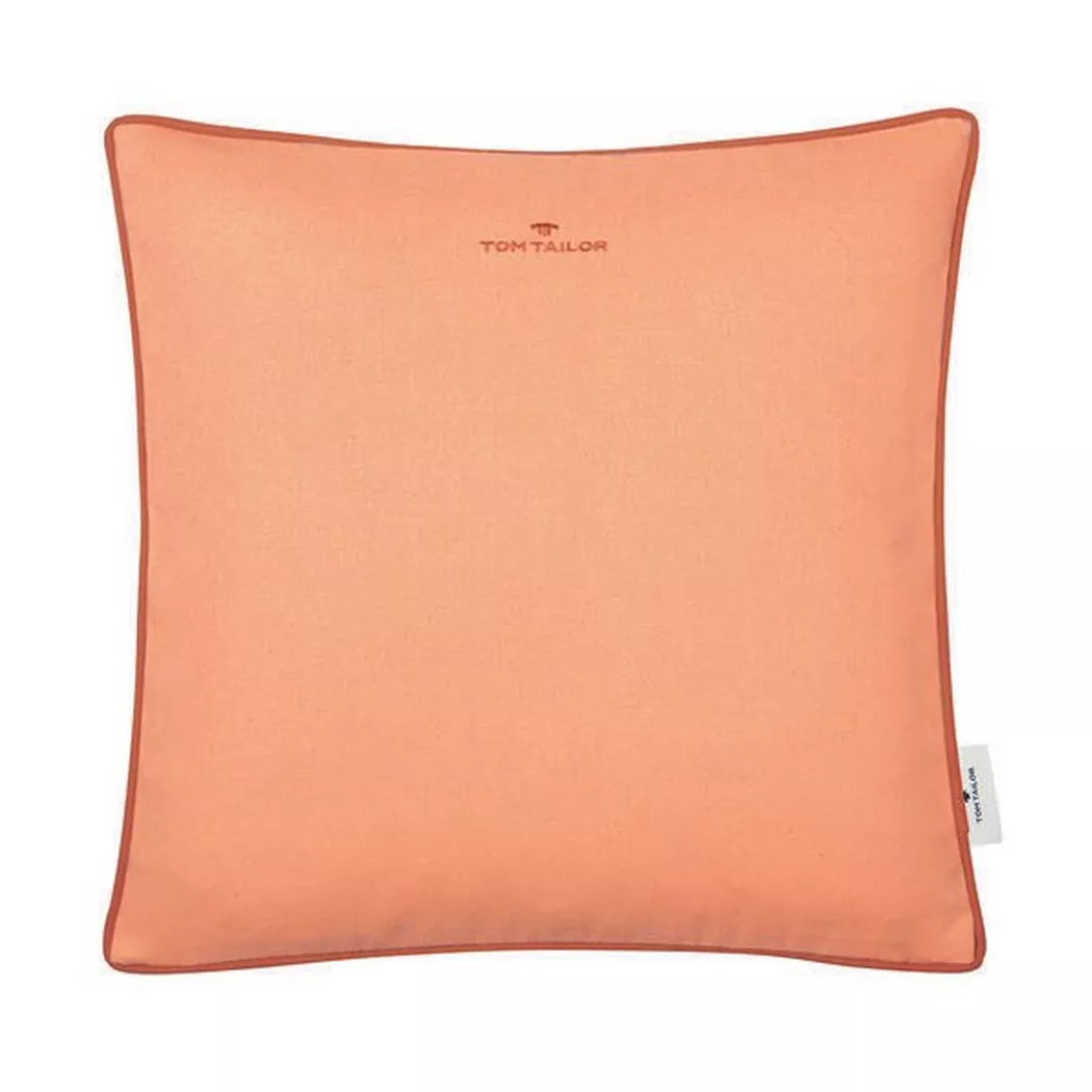 Tom Tailor - Dove Signature Kissenbezug, 40 x 40 cm, Lachs
