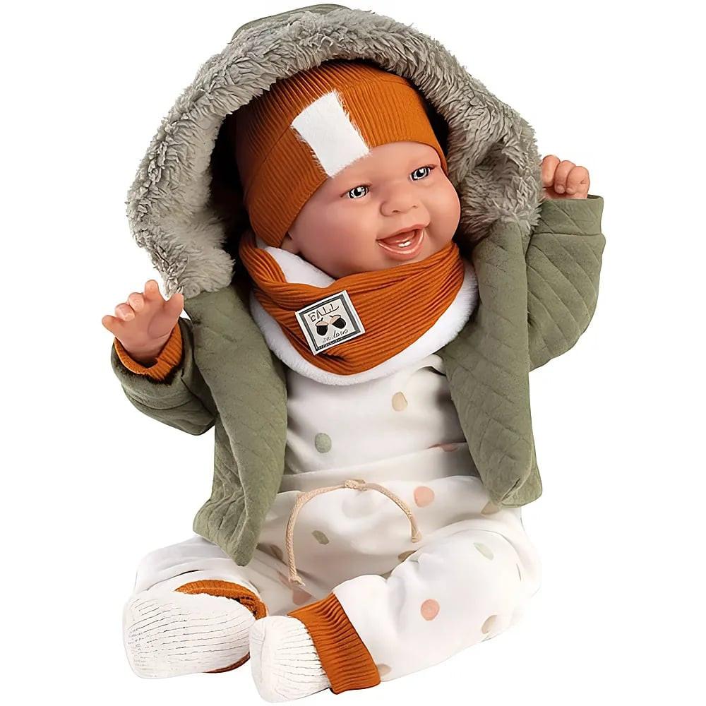 Image of Babypuppe Junge fröhlich (44cm)